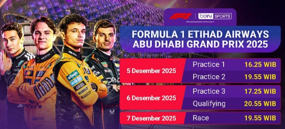 F1 2025 Tutup Epik Abu Dhabi!